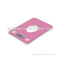 pink electronic kitchen scale